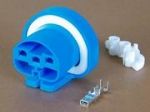 3way auto connector -HID Ceramic headlamp Bracket DJ9004-20-automotive socket plug parts 